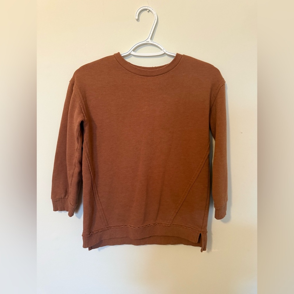 Girls Art Class Rust Sweater Size 6/7